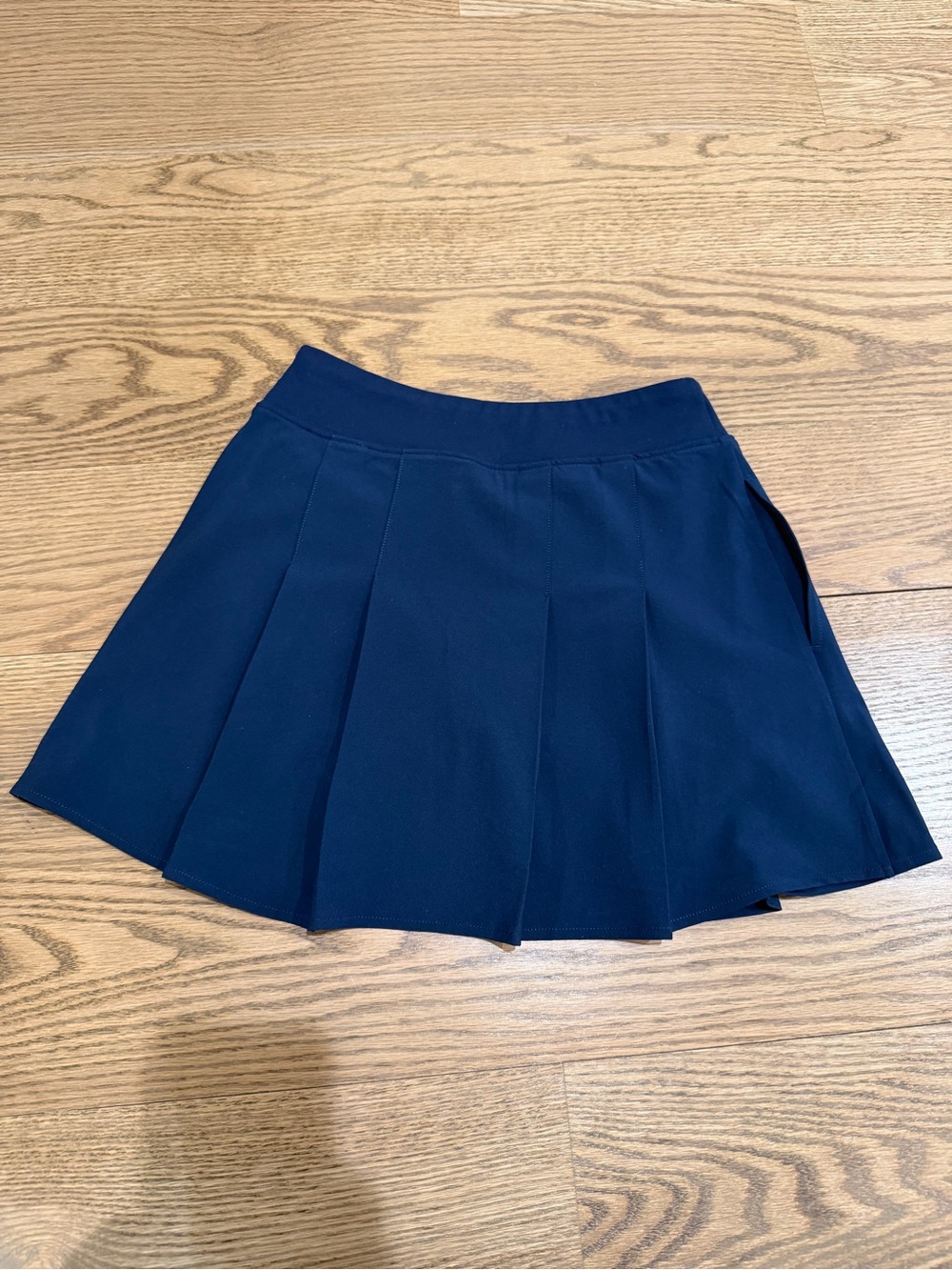 abercrombie kids Navy Pleated Mini Skirt
